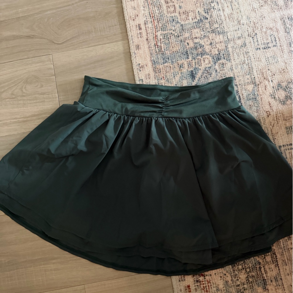 Dark Green Skirt